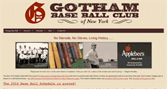 Desktop Screenshot of gothambbc.com