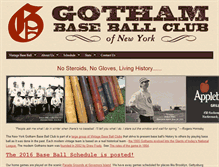 Tablet Screenshot of gothambbc.com